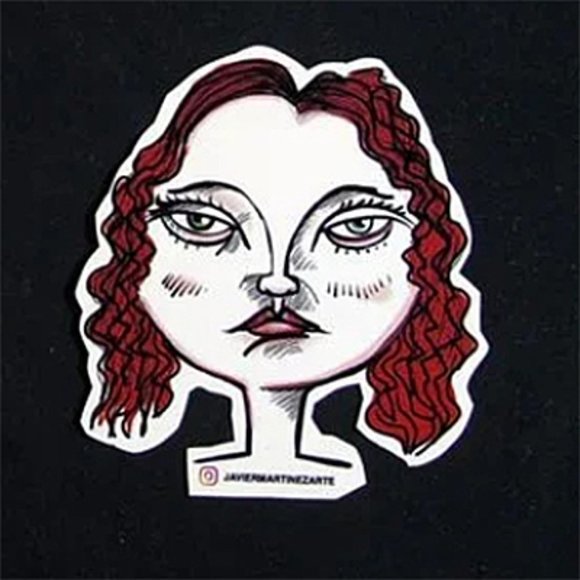 3 ART Stickers | Women COLLECTION by JAVIER MARTINEZ | WALL DECOR - Picture 4 of 5